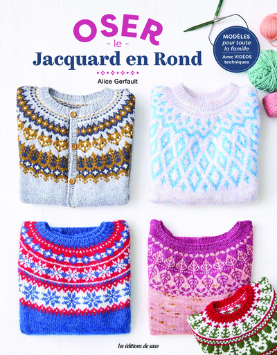 Picture of Le jacquard en rond, pas à pas