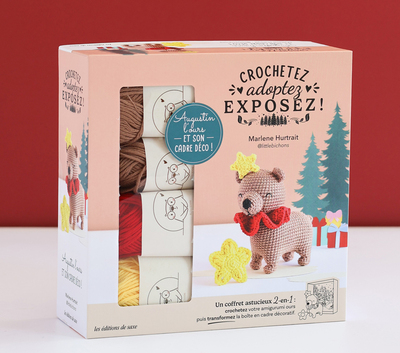 Picture of Crochetez, adoptez, exposez ! Coffret Ours