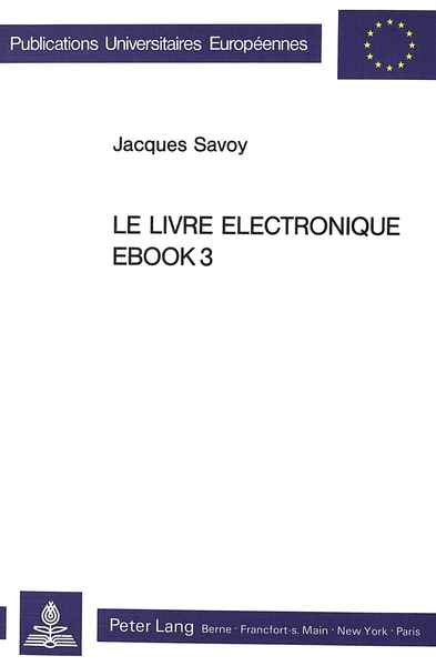 Image de LE LIVRE ELECTRONIQUE EBOOK3