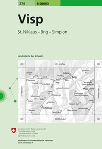 Image de VISP WANDERKARTE