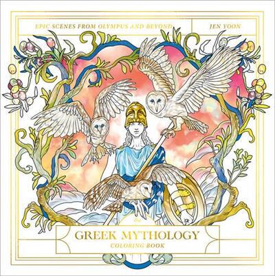 Picture of The Greek Mythology Coloring Book /anglais