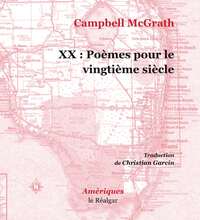 Picture of XX :  Poèmes pour le vingtième siècle