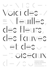 Picture of Voici des feuilles des fleurs des fauves et des oiseaux