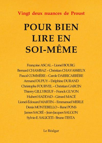 Picture of Pour bien lire en soi-même