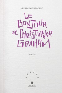 Image de Le Bonjour de Christopher Graham