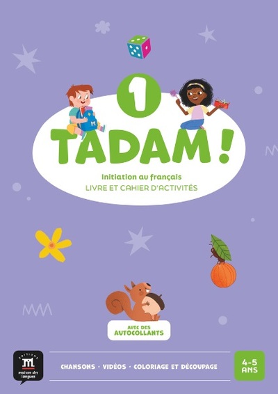 Image de Tadam ! 1 Livre et cahier d'activités