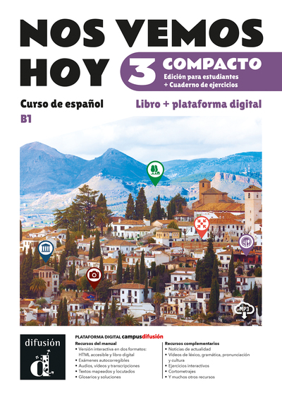 Picture of Nos vemos hoy 3 Compacto. Ed. hybride Livre de l'élève