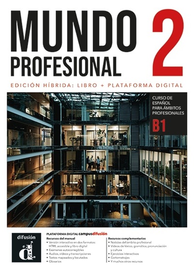 Image de Mundo profesional 2 (B1). Ed. hybride Livre de l'élève