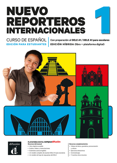 Picture of Nuevo Reporteros internacionales 1. Ed. hybride Livre de l'élève