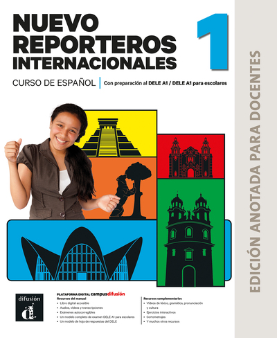 Picture of Nuevo Reporteros internacionales 1. Edition annotée pour les professeurs