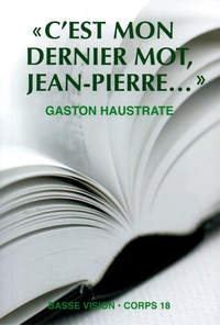 Picture of C'EST MON DERNIER MOT JEAN-PIERRE