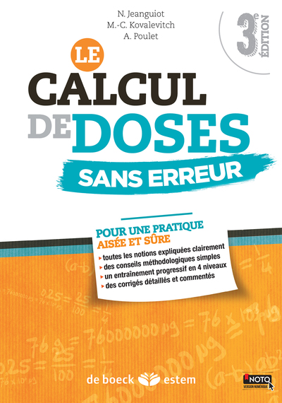 Picture of Le calcul de doses sans erreur