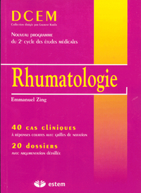 Image de RHUMATOLOGIE - DCEM DOSSIERS