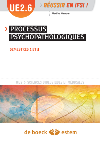 Picture of UE 2.6 - Processus psychopathologiques