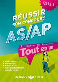 Picture of REUSSIR SON CONCOURS AS/AP  2011
