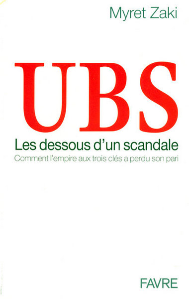 Picture of UBS les dessous d'un scandale