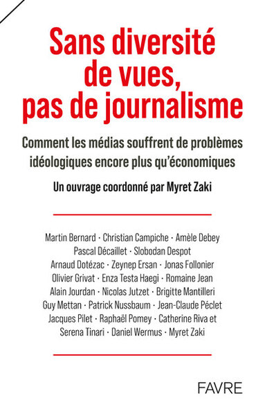 Picture of Sans diversité de vues, pas de journalisme