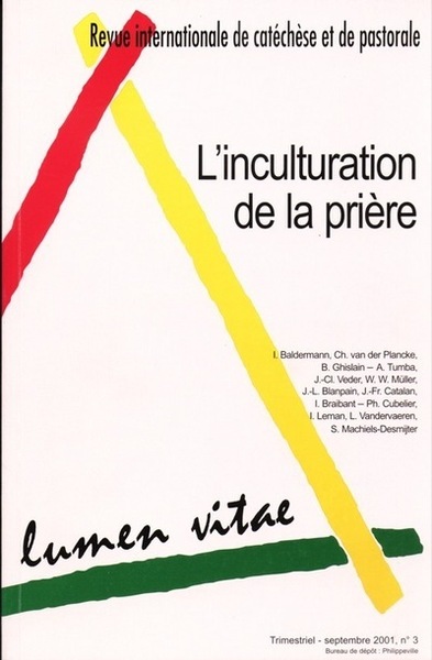 Picture of Lumen Vitae 2001/3 L'inculturation de la prière