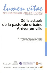 Picture of Défis actuels de la pastorale urbaine. Arriver en ville
