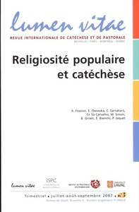 Picture of Religiosité populaire et catéchèse