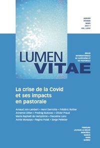 Picture of La crise de la Covid et ses impacts en pastorale, revue Lumen Vitae 2021-1 vol 76