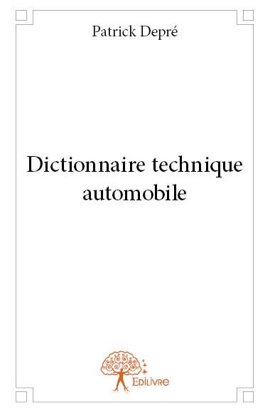 Image de Dictionnaire technique automobile