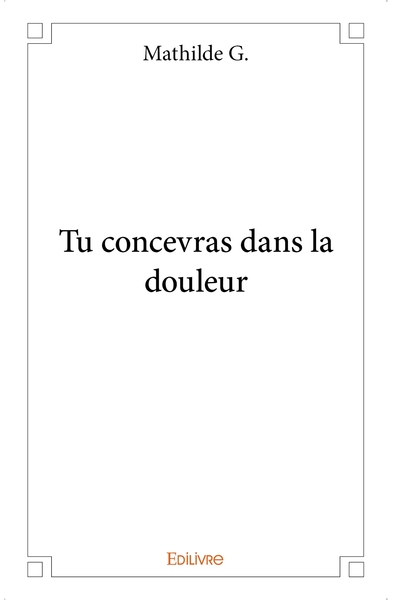 Picture of Tu concevras dans la douleur