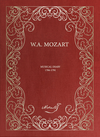 Picture of Carnet musical des partitions de Mozart (MANUSCRIT)