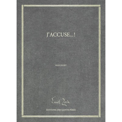Picture of J'accuse - MANUSCRIT
