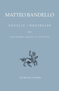Image de Nouvelles / Novelle. Tome III, Deuxième partie VI-XXXVIII