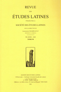 Image de Revue des études latines