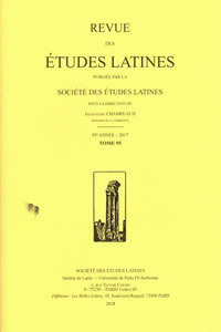 Picture of Revue des études latines