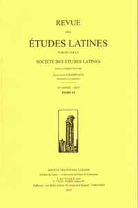 Picture of Revue des études latines