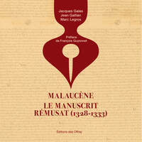 Picture of MALAUCENE, LE MANUSCRIT REMUSAT (1328-1333)