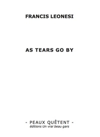 Picture of AS TEARS GO BY