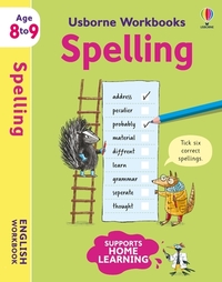 Image de Usborne workbooks spelling 8-9