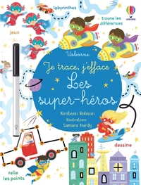 Picture of Les super-héros - Je trace, j'efface