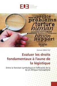 Picture of Evaluer les droits fondamentaux à l'aune de la légistique
