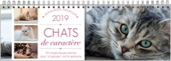 Image de Semainier premium Chats de caractère 2019