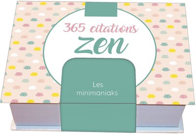 Image de Minimaniak 365 citations zen - mini calendrier
