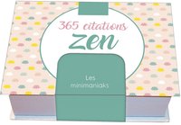 Image de Minimaniak 365 citations zen - mini calendrier