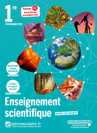 Image de Enseignement scientifique 1re, édition 2019