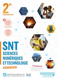 Picture of Sciences Numériques et Technologie 2nde, manuel élève, édition 2021