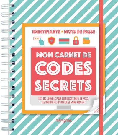 Image de Mon carnet de codes secrets Mémoniak