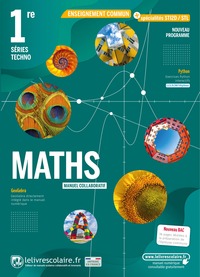Picture of Mathématiques 1ère Techno, manuel élève, édition 2021