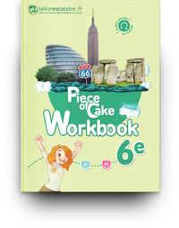 Picture of Workbook Anglais 6e - Piece of Cake, édition 2017