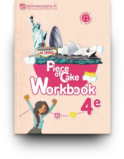 Picture of Workbook Anglais 4e - Piece of Cake, édition 2017