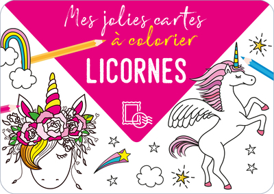 Picture of Mes jolies cartes à colorier - Licornes