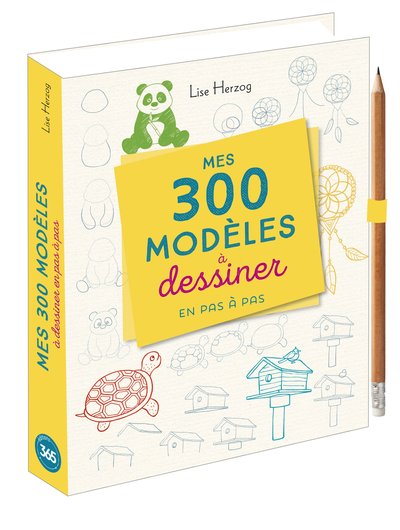Image de Mes 300 modèles à dessiner en pas à pas