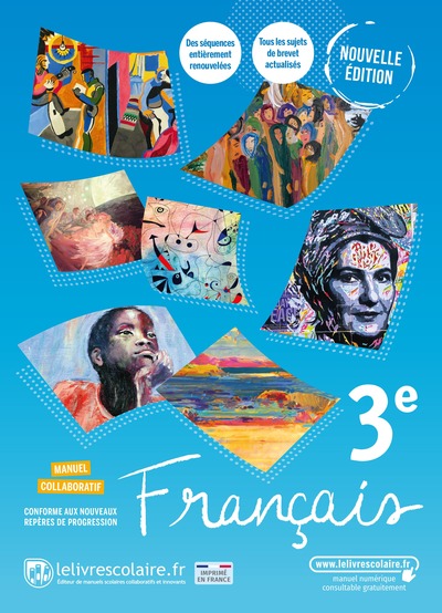 Picture of Français 3e, manuel papier, édition 2021